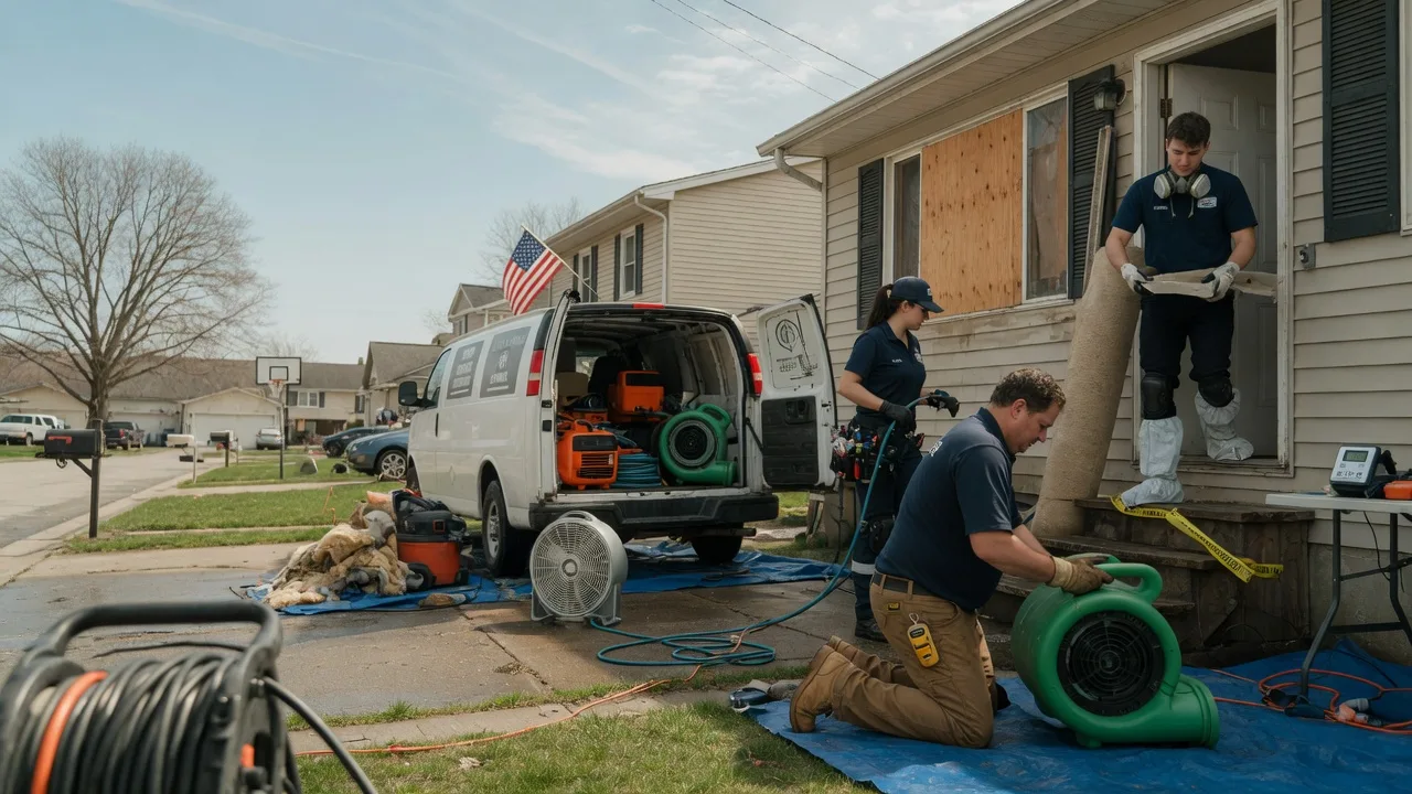 Water Damage Restoration in Jonesboro, IN near me